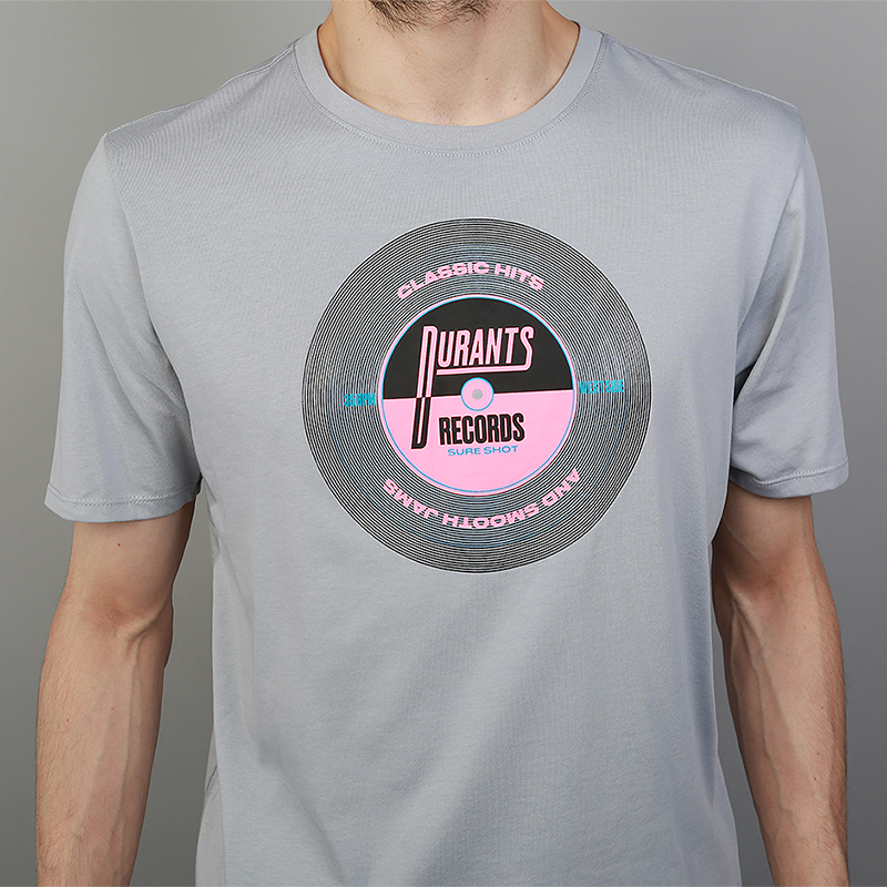 мужская серая футболка Nike Dry KD T-Shirt AJ2802-012 - цена, описание, фото 2